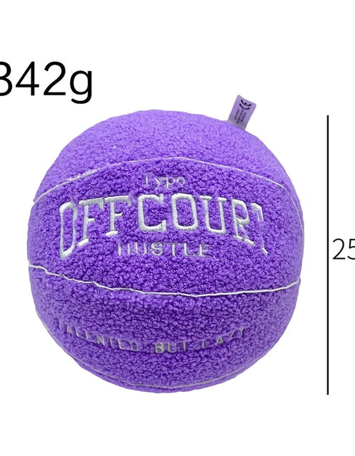 Load image into Gallery viewer, 25CM Offcourt Basketball Pillow Anime Plush Toy Simulation Basketball Soft Plush Children'S Birthday Christmas Gift
