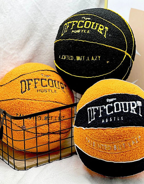 Load image into Gallery viewer, 25CM Offcourt Basketball Pillow Anime Plush Toy Simulation Basketball Soft Plush Children'S Birthday Christmas Gift
