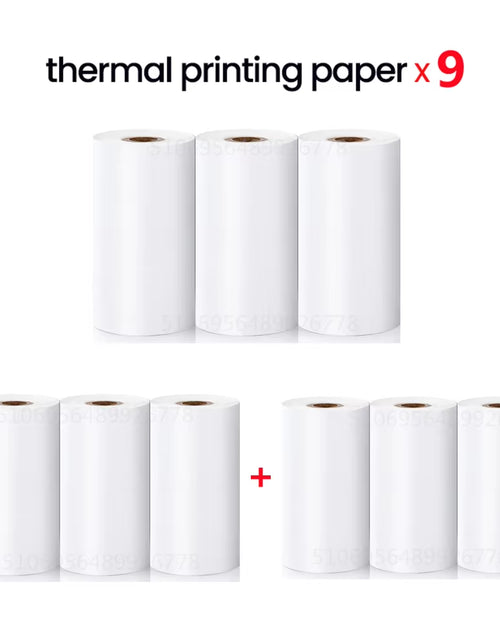 Load image into Gallery viewer, Mini Printer Thermal Printer Inkless Bluetooth Wireless Portable Pocket Self-Adhesive Label Printer for Sticker Lable Maker
