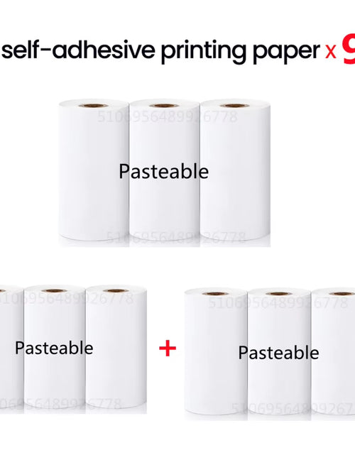 Load image into Gallery viewer, Mini Printer Thermal Printer Inkless Bluetooth Wireless Portable Pocket Self-Adhesive Label Printer for Sticker Lable Maker

