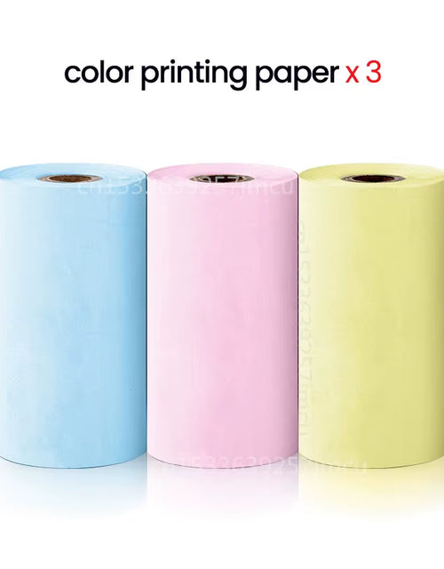 Load image into Gallery viewer, Mini Printer Thermal Printer Inkless Bluetooth Wireless Portable Pocket Self-Adhesive Label Printer for Sticker Lable Maker
